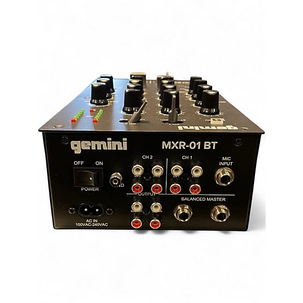 Used Gemini MXR-01 BT DJ Mixer