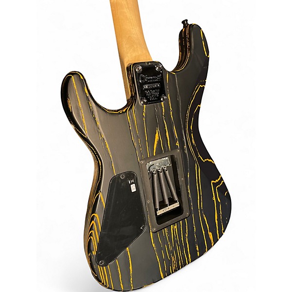 Used Charvel Pro Mod San Dimas HH FR OLD YELLA Solid Body Electric Guitar