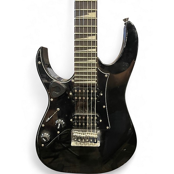 Used Ibanez MIKRO GS17 LEFT HANDED Black Electric Guitar