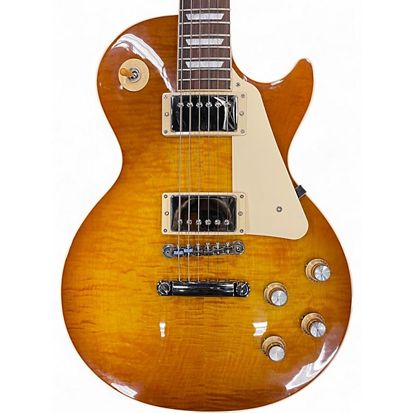 Used Gibson LES PAUL STANDARD 60S AAA FLAME TOP HONEY LEMON BURST Solid Body Electric Guitar
