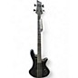 Used Schecter Guitar Research STILETTO STEALTH 4 BLACK Electric Bass Guitar thumbnail