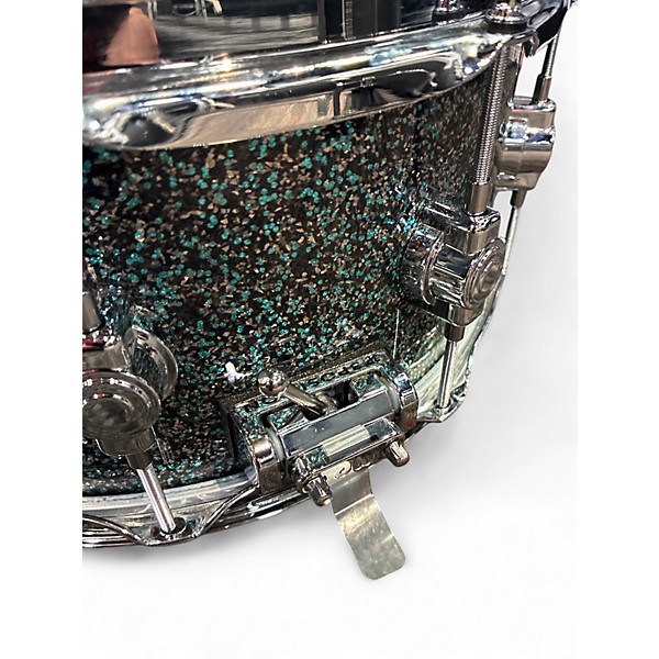 Used DW 6.5X14 Collector's Series Snare Ocean Gallaxy Drum