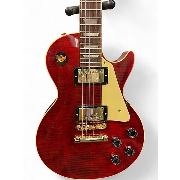 Used Gibson LES PAUL M2M 1959 REISSUE RED TIGER Solid Body Electric Guitar