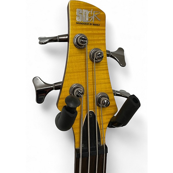 Used Ibanez SR700 Natural Electric Bass Guitar
