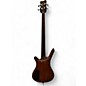 Used Warwick Pro Series Standard Corvette 4 String Fretless NATURAL BUBINGA Electric Bass Guitar