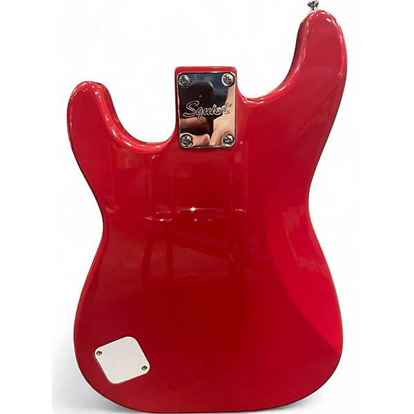 Used Squier Mini Affinity Stratocaster Flat Red Electric Guitar