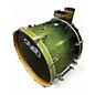 Used CRUSH 4 Piece E3 Sublime Green Sparkle Fade Drum Kit