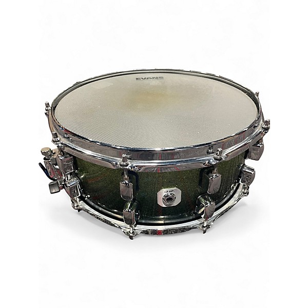 Used CRUSH 4 Piece E3 Sublime Green Sparkle Fade Drum Kit