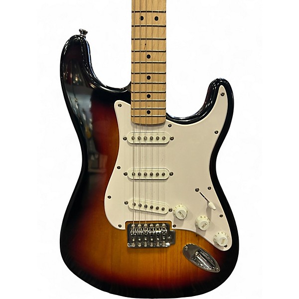 Used Squier Bullet Stratocaster Tobacco Burst Solid Body Electric Guitar