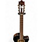 Used Ibanez GA35TCE Brown sunburst Classical Acoustic Electric Guitar