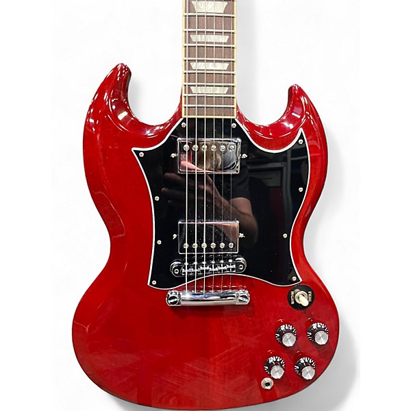 Used Gibson SG Standard Cherry Solid Body Electric Guitar