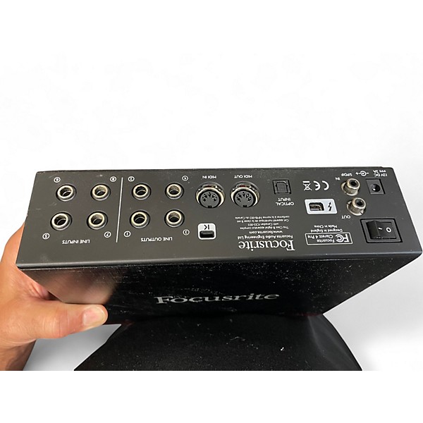 Used Focusrite clarett 4 pre Audio Interface