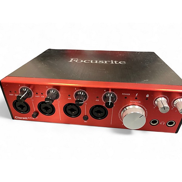 Used Focusrite clarett 4 pre Audio Interface