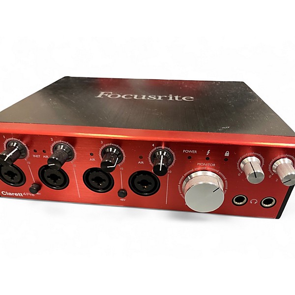 Used Focusrite clarett 4 pre Audio Interface