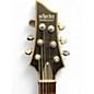 Used 2022 Schecter Guitar Research C1 Platinum GREY/BLACK Solid Body Electric Guitar