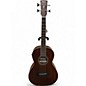 Used Ibanez PNB14E-OPN Left Handed Natural Acoustic Bass Guitar thumbnail