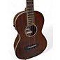 Used Ibanez PNB14E-OPN Left Handed Natural Acoustic Bass Guitar