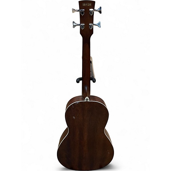 Used Ibanez PNB14E-OPN Left Handed Natural Acoustic Bass Guitar
