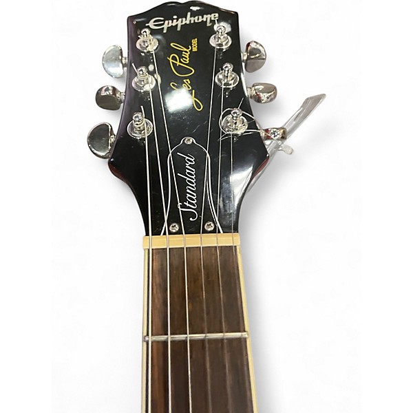 Used Epiphone Les Paul Standard Iced Tea Solid Body Electric Guitar