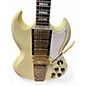 Used 2024 Gibson Custom 1963 Les Paul SG Custom 3 Pickup Maestro Classic White Solid Body Electric Guitar