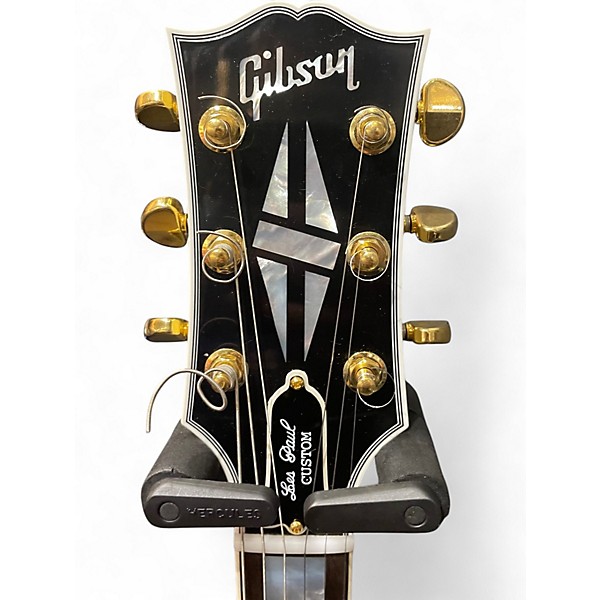 Used 2024 Gibson Custom 1963 Les Paul SG Custom 3 Pickup Maestro Classic White Solid Body Electric Guitar