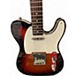 Used Squier Telecaster Custom 2 Tone Sunburst Solid Body Electric Guitar