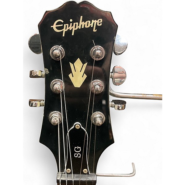 Used Epiphone SG G400 White Solid Body Electric Guitar
