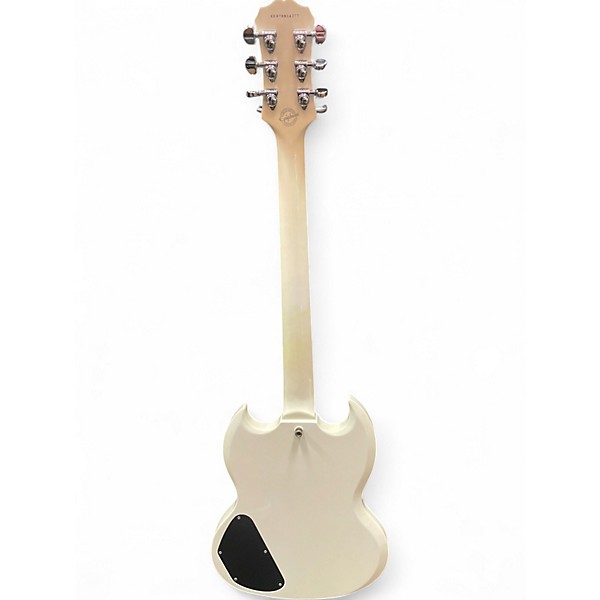 Used Epiphone SG G400 White Solid Body Electric Guitar