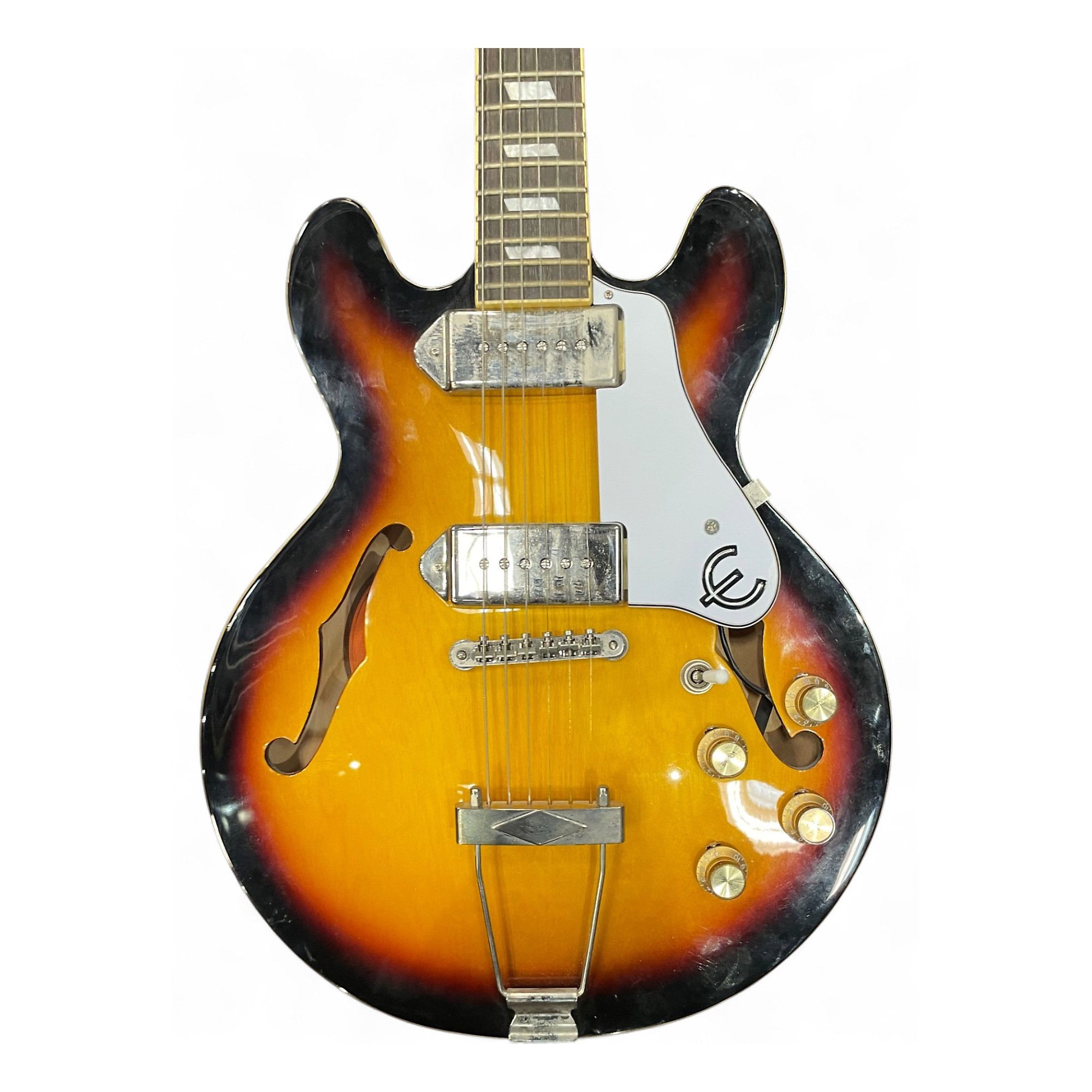 Used Epiphone Casino Coupe Tobacco Burst Hollow Body Electric Guitar Tobacco  Burst