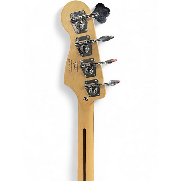 Used Squier Precision Bass Black Electric Bass Guitar