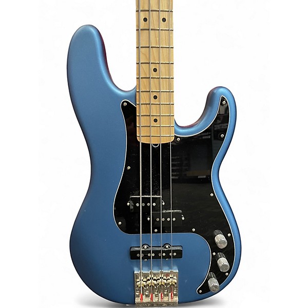 Used Fender American Performer Precision Bass BLUE Electric Bass Guitar