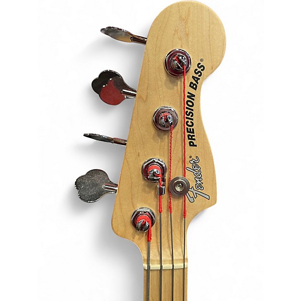 Used Fender American Performer Precision Bass BLUE Electric Bass Guitar
