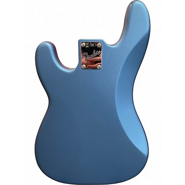 Used Fender American Performer Precision Bass BLUE Electric Bass Guitar