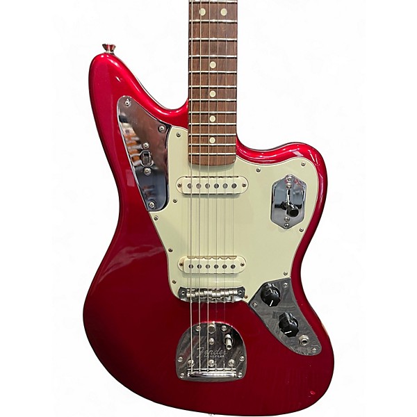 Used Fender American Professional Jaguar RED Solid Body Electric Guitar
