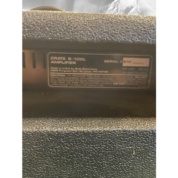 Used Crate b10xl Bass Combo Amp
