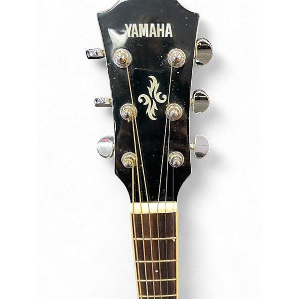 Used Yamaha APX600 Trans White Acoustic Electric Guitar