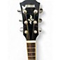 Used Yamaha APX600 Trans White Acoustic Electric Guitar