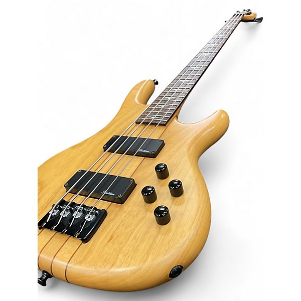 Used Tradition B-400 Natural Electric Bass Guitar