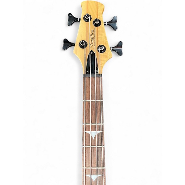 Used Tradition B-400 Natural Electric Bass Guitar