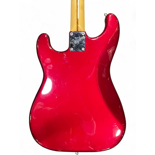 Vintage 1983 Fender Standard Stratocaster Cherry Red Solid Body Electric Guitar