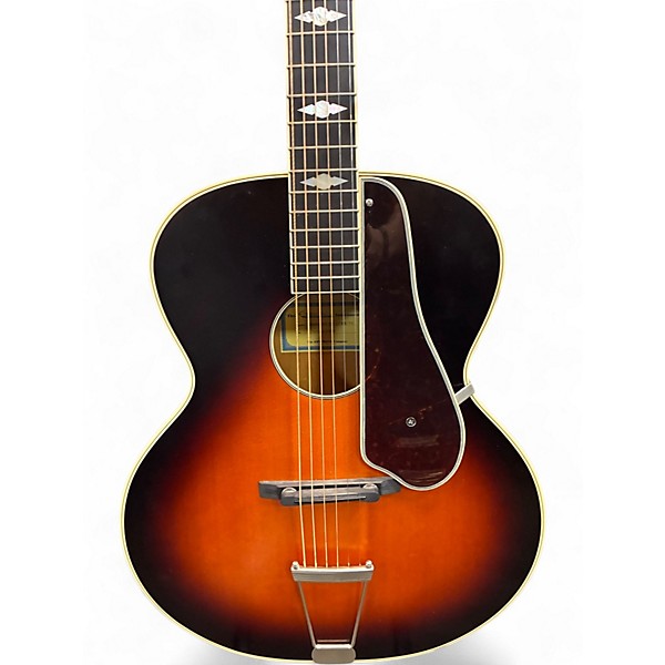 Used Epiphone MASTERBILT DE LUXE 2 Color Sunburst Acoustic Guitar