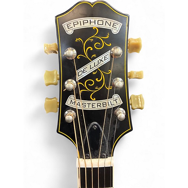 Used Epiphone MASTERBILT DE LUXE 2 Color Sunburst Acoustic Guitar