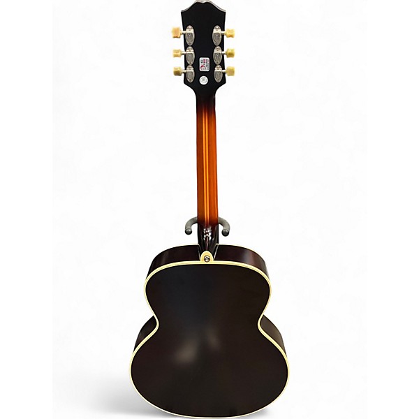 Used Epiphone MASTERBILT DE LUXE 2 Color Sunburst Acoustic Guitar