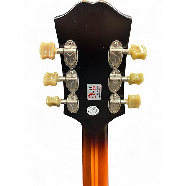 Used Epiphone MASTERBILT DE LUXE 2 Color Sunburst Acoustic Guitar