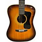 Vintage 1979 Guild D 50 SB 2 Color Sunburst Acoustic Guitar