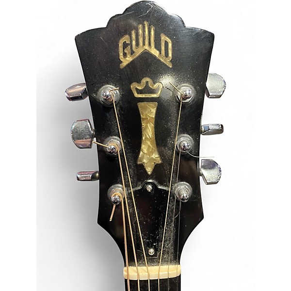 Vintage 1979 Guild D 50 SB 2 Color Sunburst Acoustic Guitar