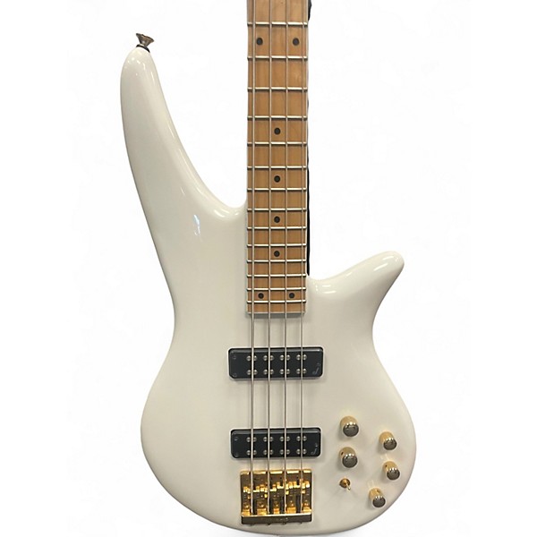 Used Jackson SPECTRA BASS JS3 Classic White Electric Bass Guitar