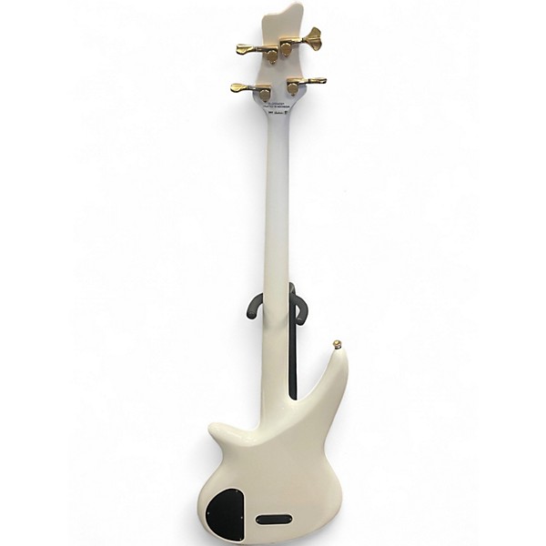 Used Jackson SPECTRA BASS JS3 Classic White Electric Bass Guitar