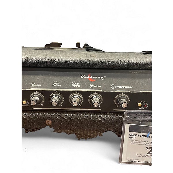 Used Fender Bassman 100 Bass Combo Amp