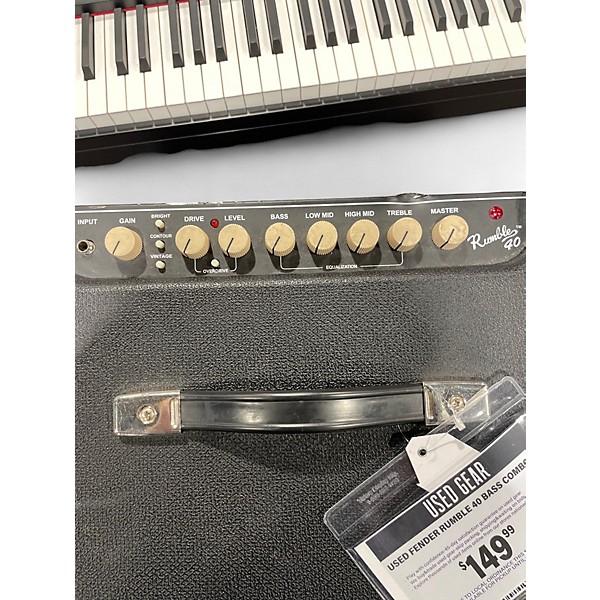 Used Fender Rumble 40 Bass Combo Amp
